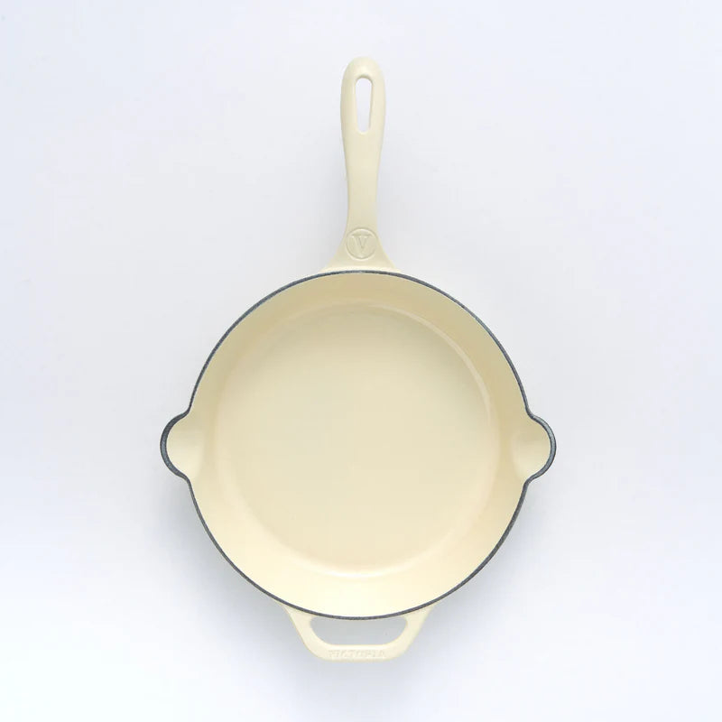 Sartén Hierro Fundido Esmaltado White Sable Ø 28 cm