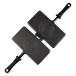 Sandwichera Hierro Fundido Curado 27x14cm