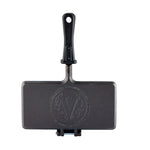 Sandwichera Hierro Fundido Curado 27x14cm