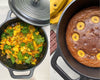 Curry y Torta de Banano en Horno Holandés