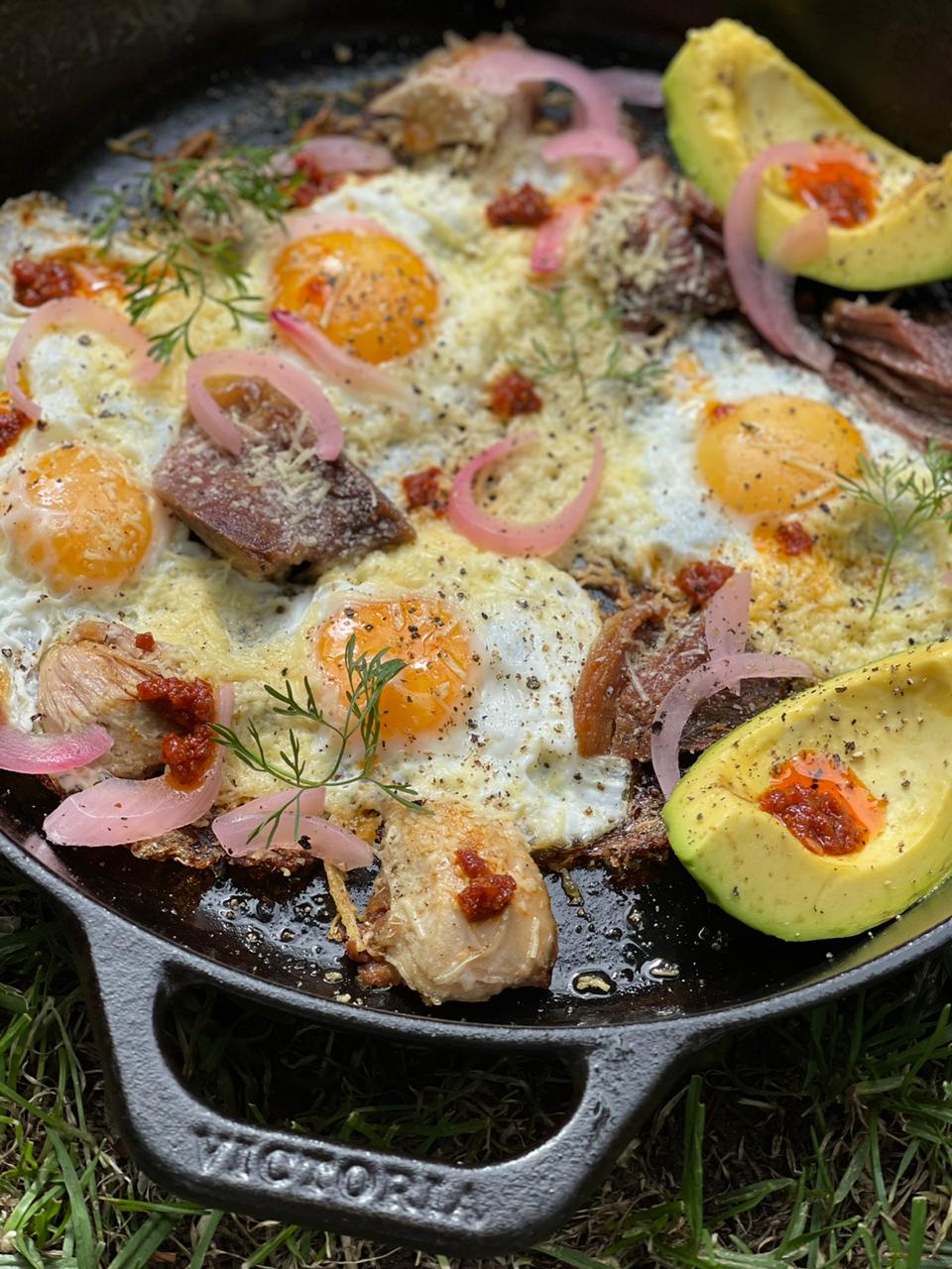 Huevos al Sartén para el 25