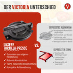 Pataconera-Tortillapresse Gusseisen Eingebrannte Ø 20 cm