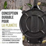 Presse à Tortilla - Pataconera en Fonte Assaisonné Ø20 cm