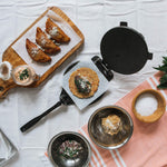 Tortillera Pataconera Hierro Fundido Curado Ø 16.5 cm