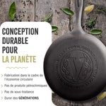 Plaque à Griller Comal en Fonte Assaisonnée Ø26.6 cm