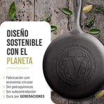 Plancha Comal Hierro Fundido Curado Ø 26.6cm