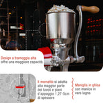 Mulino Manuale in Ghisa con Tramoggia Alta
