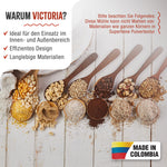 Getreidemühle Manuelle Gusseiserne Niedriger Trichter Rot
