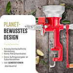 Getreidemühle Manuelle Gusseiserne Niedriger Trichter Rot