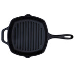 Poêle à Griller en Fonte Assaisonné 25×25 cm