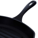 Sartén Grill Hierro Fundido Curado 25x25cm