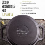 Forno Olandese Pentola in Ghisa Stagionata 3.8 L