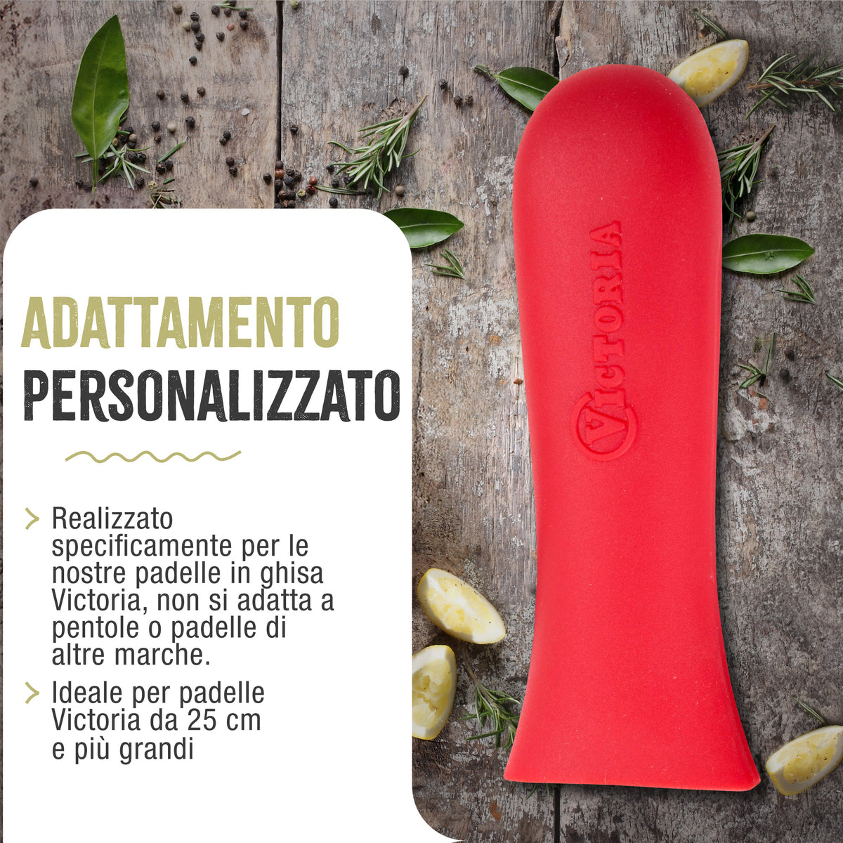 Supporto Manico in Silicona per Padelle Ø25–30 cm Grande