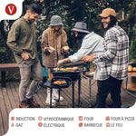 Poêle à Paella en Fonte Assaisonnée Ø33 cm