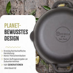 Paellapfanne Gusseisen Eingebrannte Ø 33 cm
