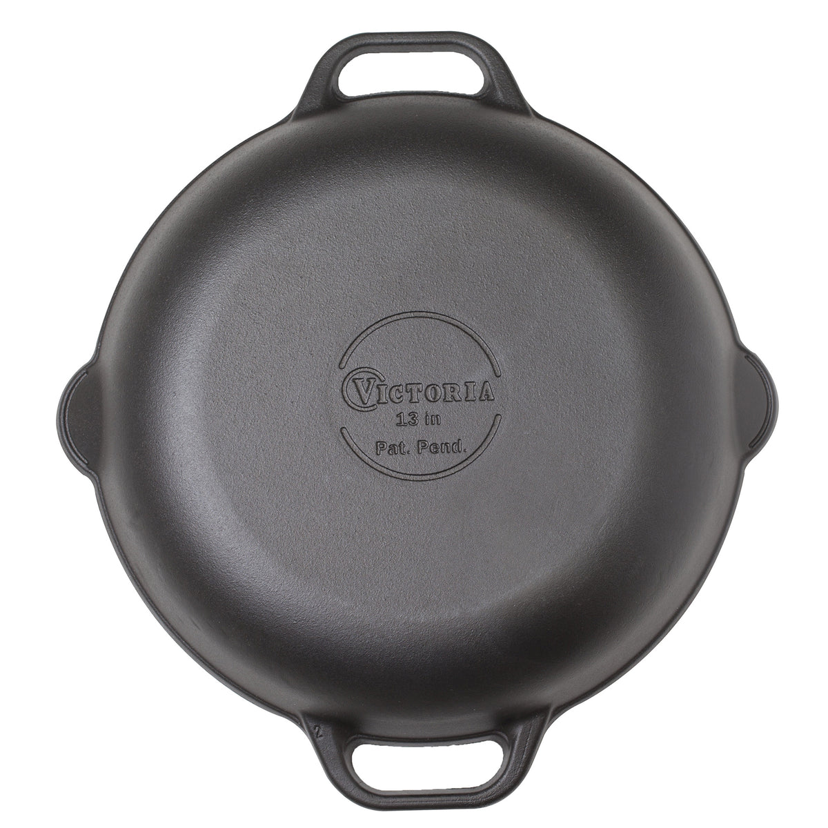 Poêle à Paella en Fonte Assaisonnée Ø33 cm