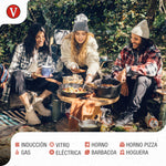 Budare Plancha Cocina Hierro Fundido Curado Ø 38cm