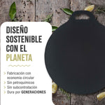 Budare Plancha Cocina Hierro Fundido Curado Ø 38cm
