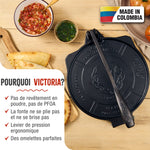 Presse à Tortilla - Pataconera HD en Fonte Assaisonné Ø20 cm