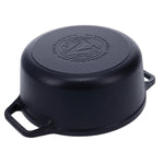 Dutch Oven Combo Gusseisen Eingebrannte 5.7 L