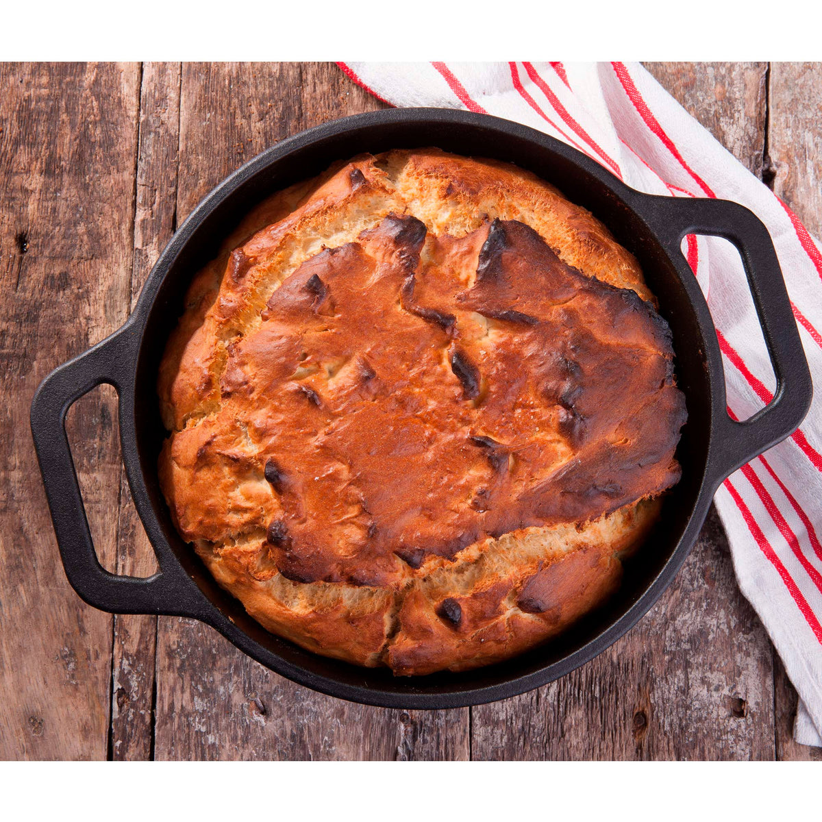 Horno Holandés Hierro Fundido Curado 5.7L