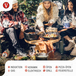 Dutch Oven Gusseisen Eingebrannte 6.6 L