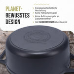 Dutch Oven Gusseisen Eingebrannte 6.6 L