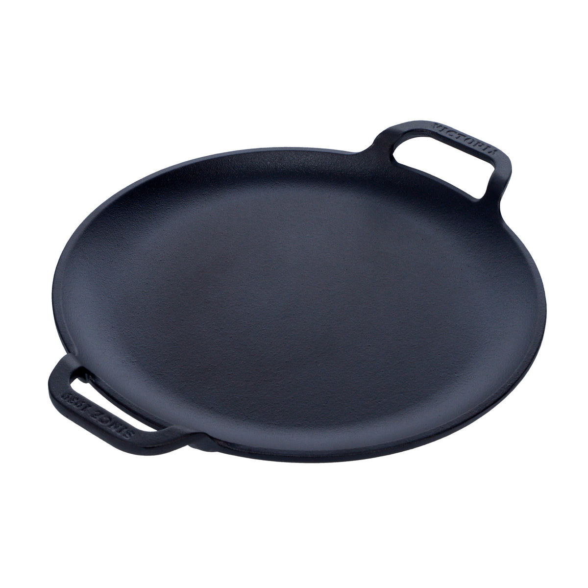 Plancha Pizza Hierro Fundido Curado Ø 25cm