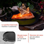Teglia per Pizza in Ghisa Stagionata Ø25 cm