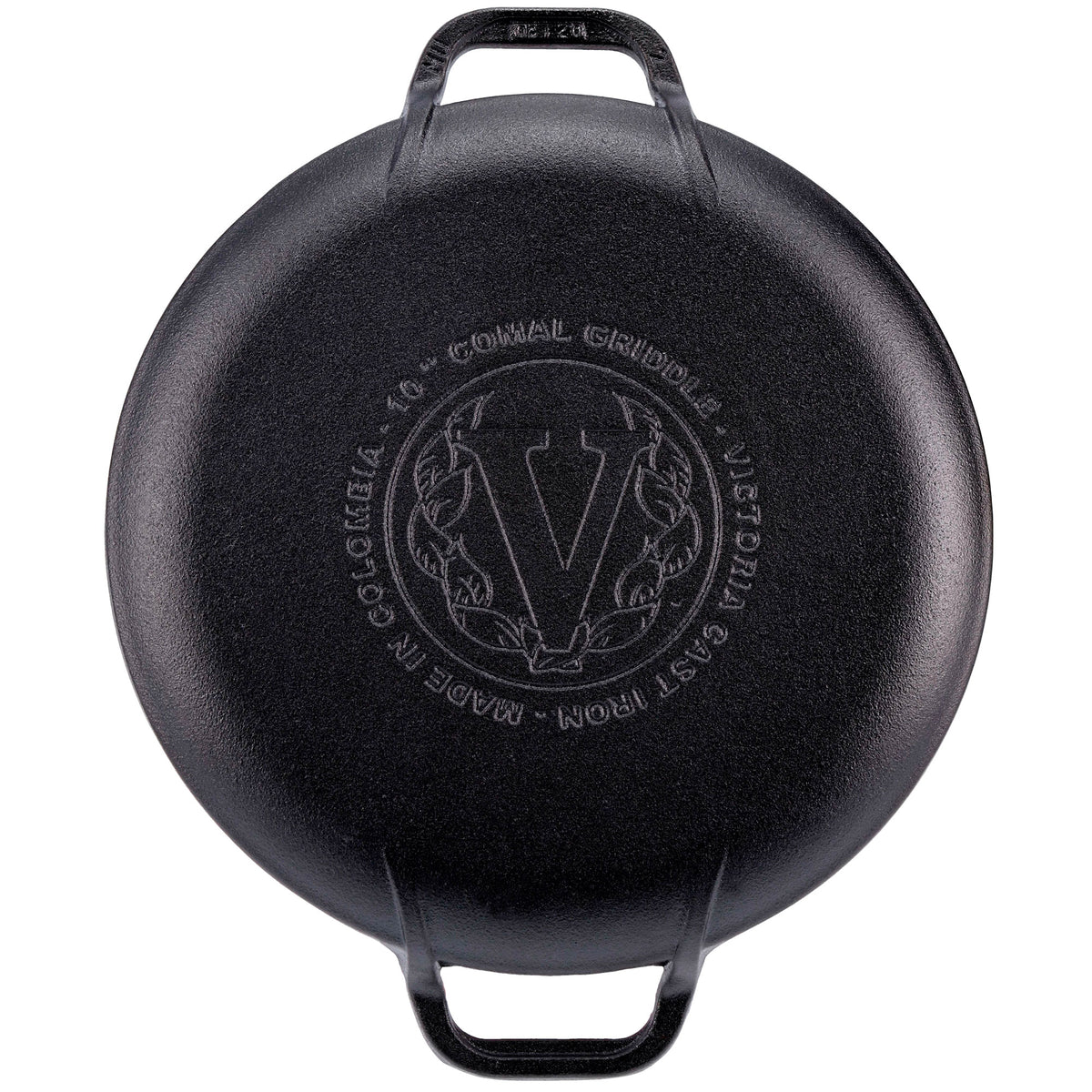 Plancha Pizza Hierro Fundido Curado Ø 25cm