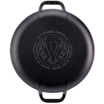 Plancha Pizza Hierro Fundido Curado Ø 25cm