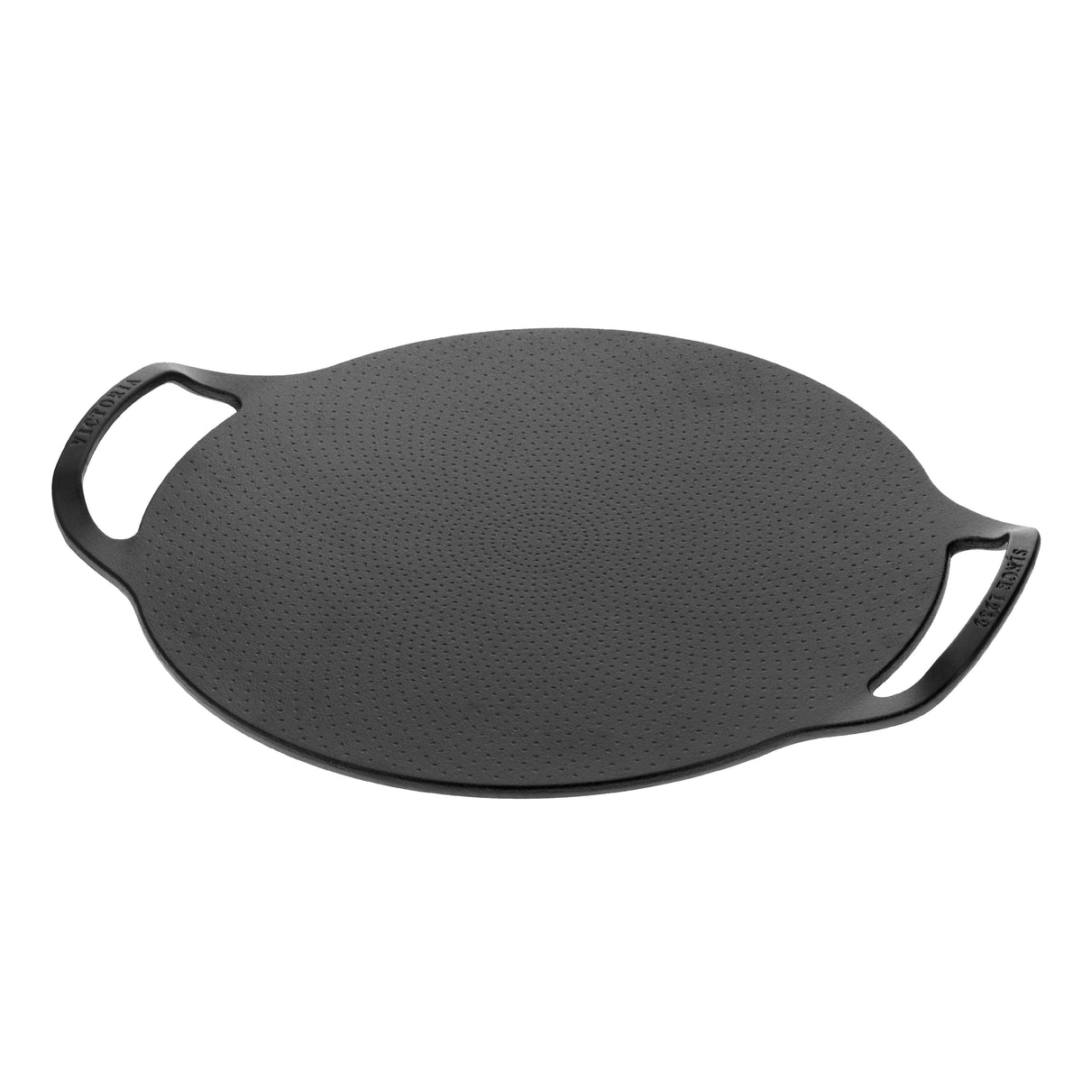 Plaque à Griller pour Pizza en Fonte Assaisonnée Ø38 cm