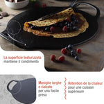 Teglia per Pizza in Ghisa Stagionata Ø38 cm