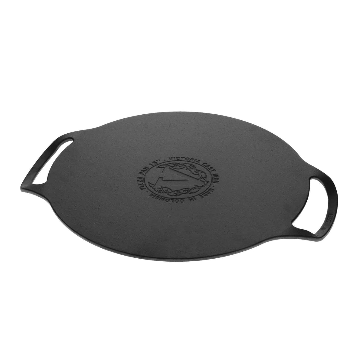 Plancha Pizza Hierro Fundido Curado Ø 38cm