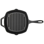Sartén Grill Hierro Fundido Esmaltado 25x25cm