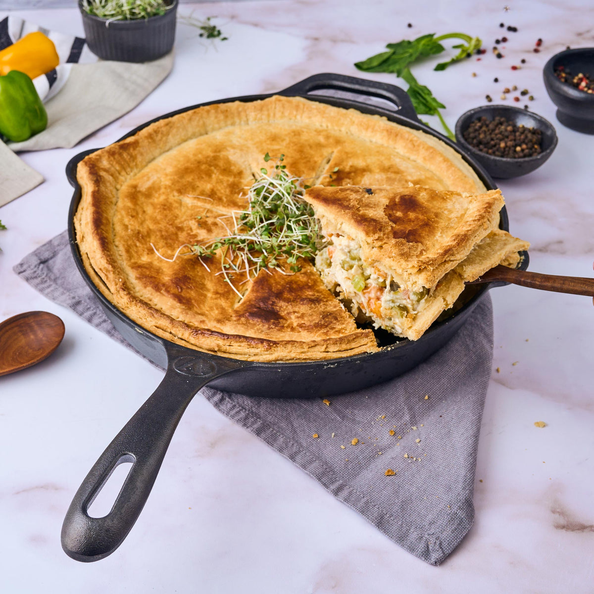 Sartén Hierro Fundido Esmaltado Ø 25cm