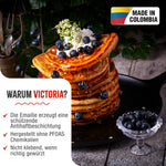 Comal-Grillplatte Emaillierte Gusseisen Ø 30 cm