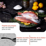 Plaque à Griller Comal en Fonte Émailleé Ø30 cm