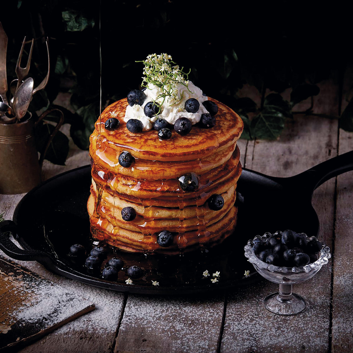 Plancha Comal Hierro Fundido Esmaltado Ø 30cm