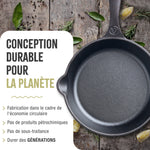 Poêle en Fonte Émailléee Ø16.5 cm