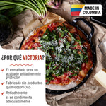 Plancha Pizza Hierro Fundido Esmaltado Ø 25cm