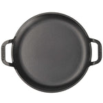 Grillplatte für Pizza Emailliert Gusseisen Ø 25 cm