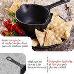 Casserole à Sauce Fonte Émaillée 0.4 L