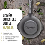 Salsero Hierro Fundido Esmaltado 0.4L