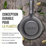 Casserole à Sauce Fonte Émaillée 0.4 L
