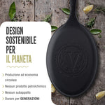 Padella per Fajita in Ghisa Smaltata 25×18 cm