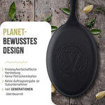 Fajita-Pfanne Emaillierte Gusseisen 25x18 cm