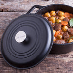 Horno Holandés Hierro Fundido Esmaltado 5.7L