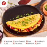 Plaque à Griller Comal en Fonte Émailleé Ø26.6 cm