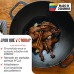 Wok Hierro Fundido Esmaltado Ø 35.5cm